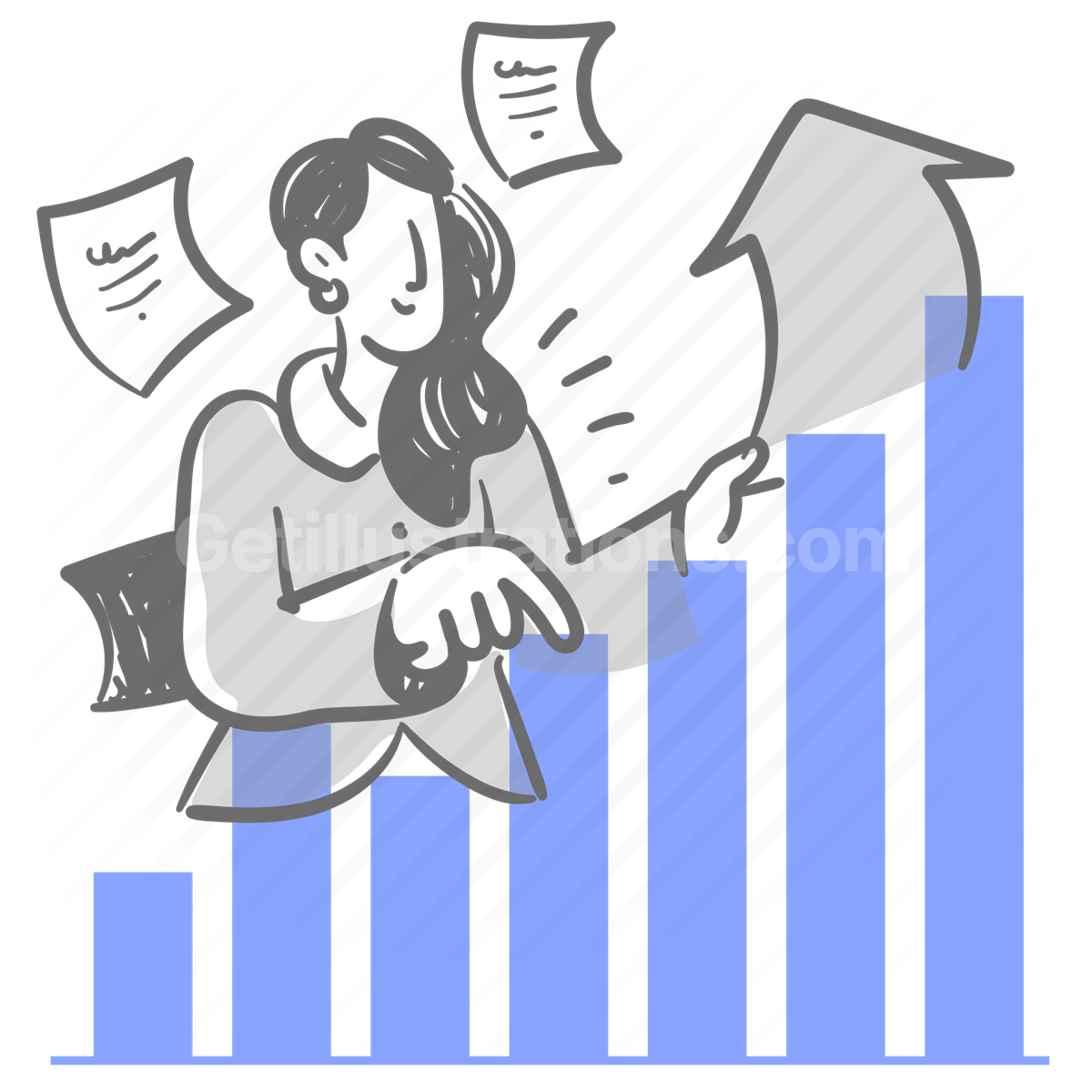 Business and Finance illustration preview image